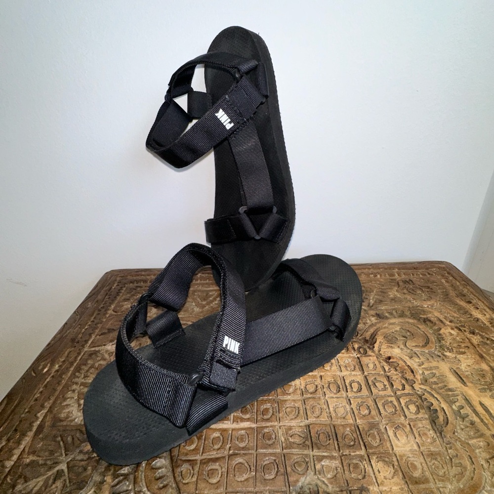 PINK water, sport strap sandals